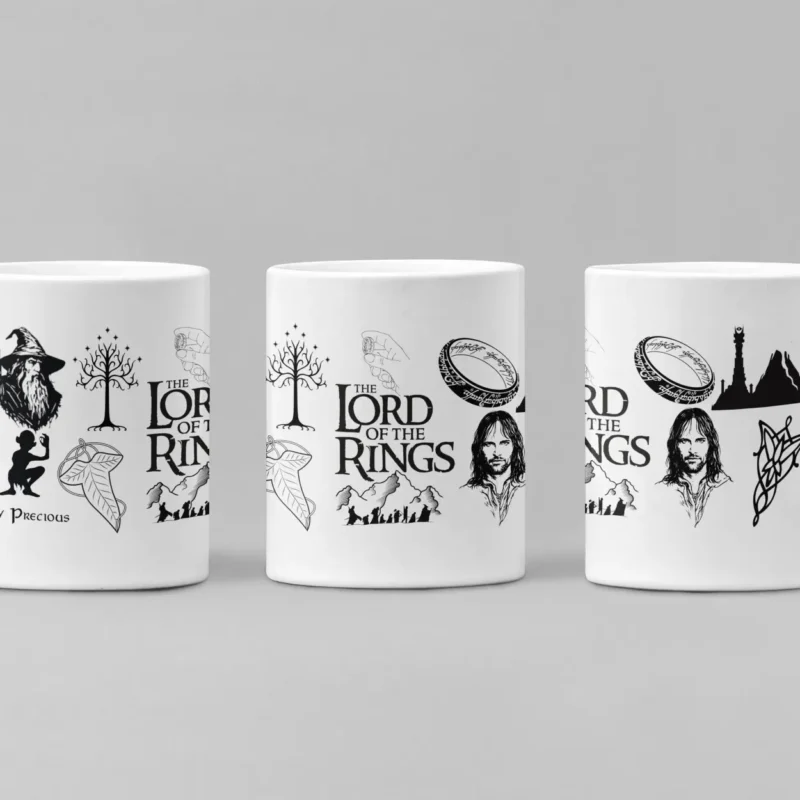 Taza El Señor de los Anillos