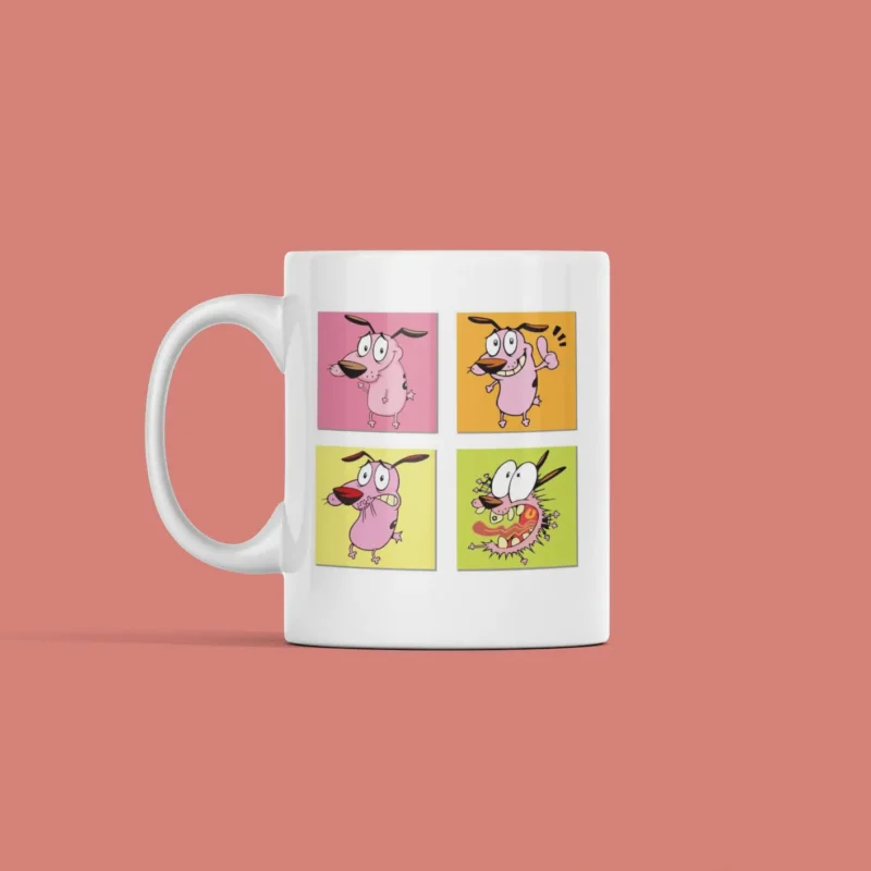 Taza - Coraje El Perro Cobarde