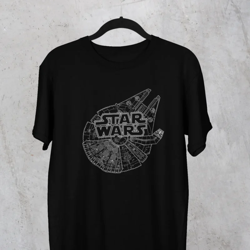 Polera Star Wars - Halcón Milenario
